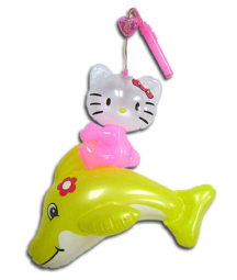 小猫骑海豚灯笼